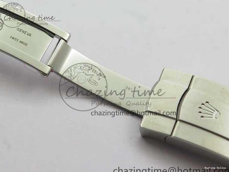 0103 FashionForward Oyster Perpetual 41mm 124300 ROF 1:1 Best Edition 904L Steel Dark Blue Dial on SS Bracelet A 2666